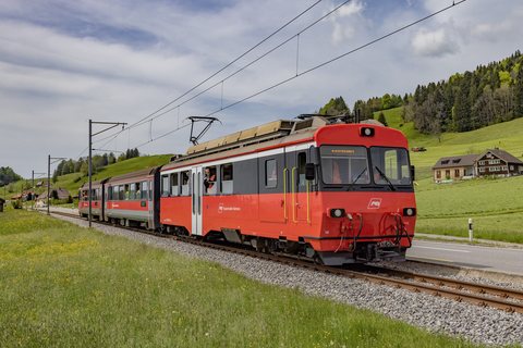 AB (Appenzeller Bahnen): BDeh 4/4 16 / CH-Stoss AR