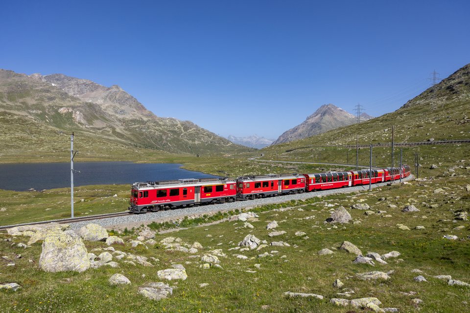 ABe 4/4 III 56: RhB ABe 4/4 III 54 (Berninapass, GR/CH)