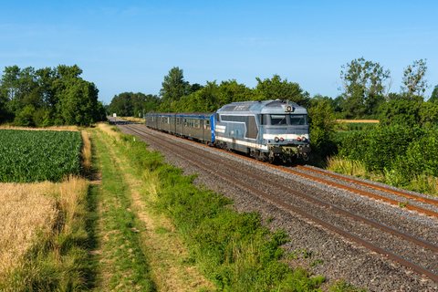 BB 67000 67511: SNCF BB 67511 at Herrlisheim, Grand Est, France