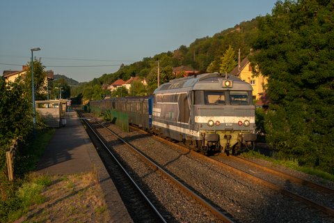 BB 67500 67511: SNCF BB 567511 (Russ Hersbach, Bas-Rhin, Frankreich)