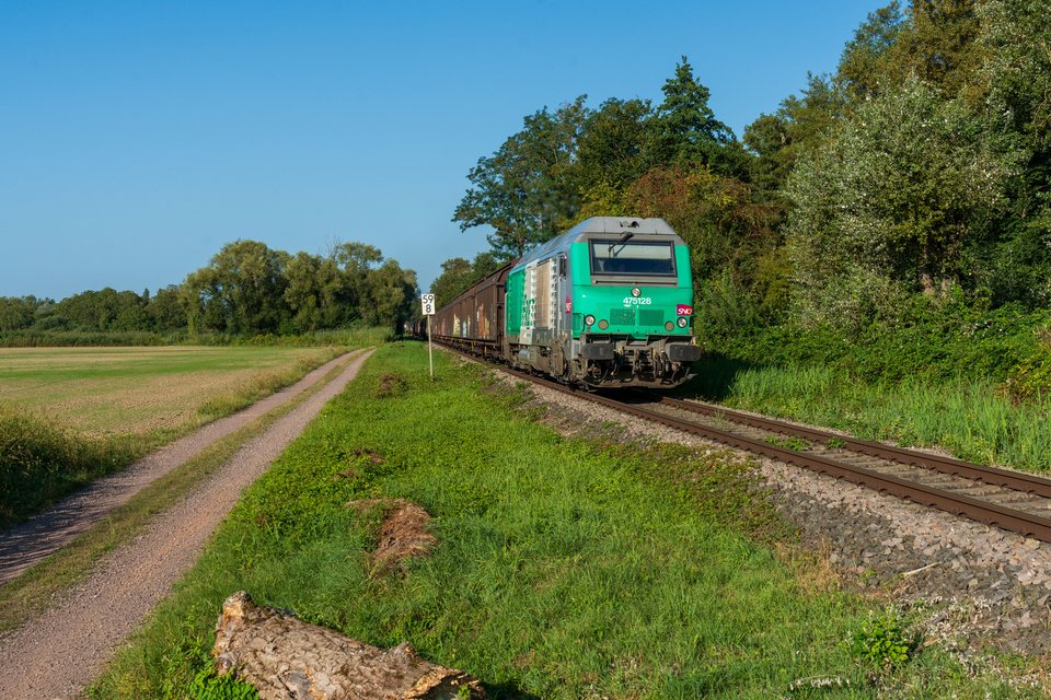 BB 75100 475128: SNCF 475128 at Berg, BW, DE