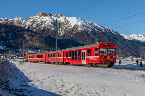 BDt Neva 1754: RhB BDt 1754 (Punt Muragl, GR/CH)