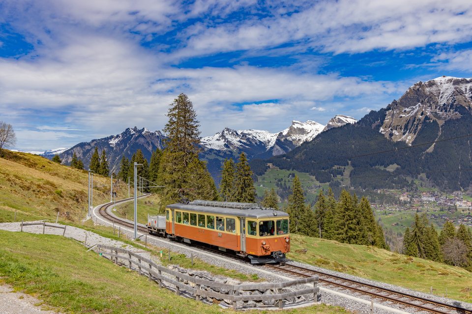 BLM (Bergbahn Lauterbrunnen–Mürren): Be 4/4 23 / CH-Winteregg