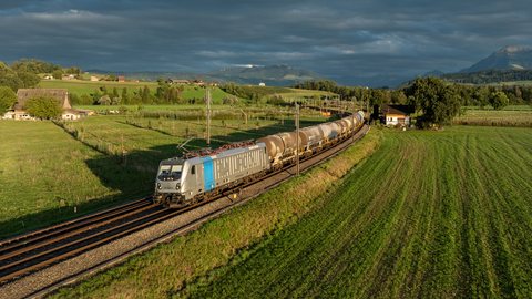 BLS 187 003 / Oberrüti – Rotkreuz