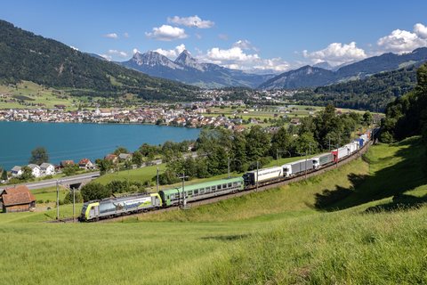 BLS Cargo Re 486 510 (Arth, SZ/CH)