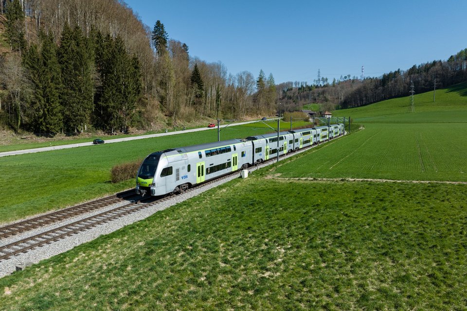 BLS RABe 515 038 at Burgdorf, BE, CH