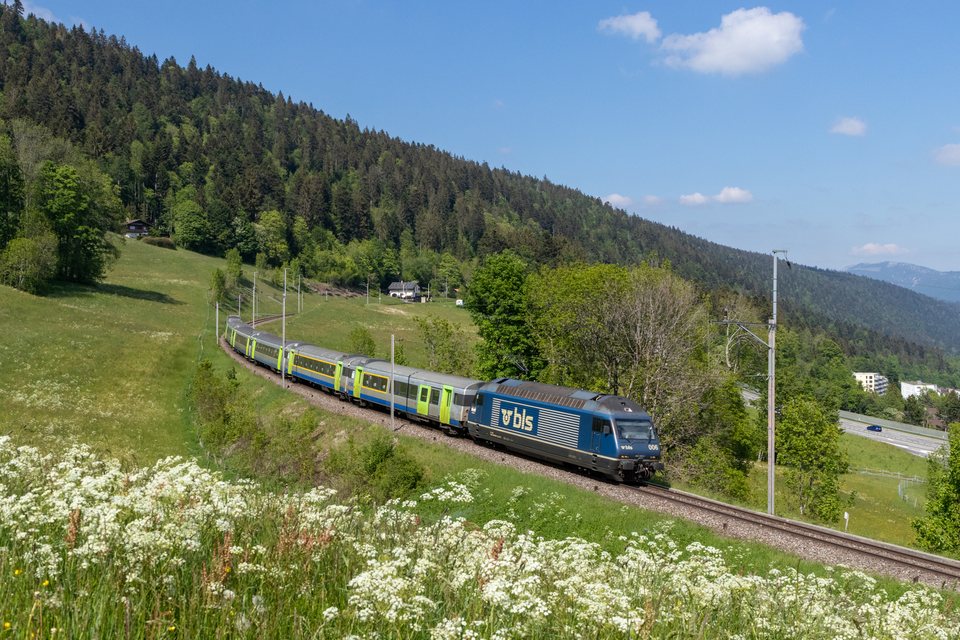 BLS Re 465 006 (Les Hauts-Geneveys, CH)