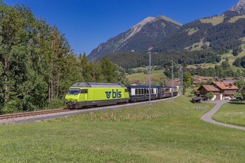 BLS: Re 465 007 / CH-Diemtigen