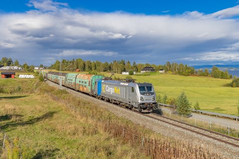 Cargonet: BR 187 411 / N-Vikersund