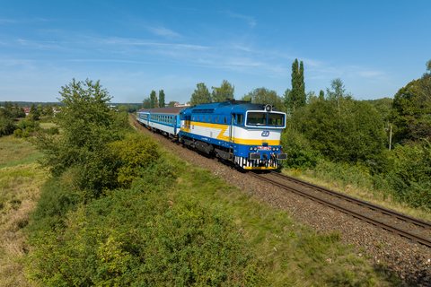 CD 754 057 at Nýřany, Plzeň, CZ