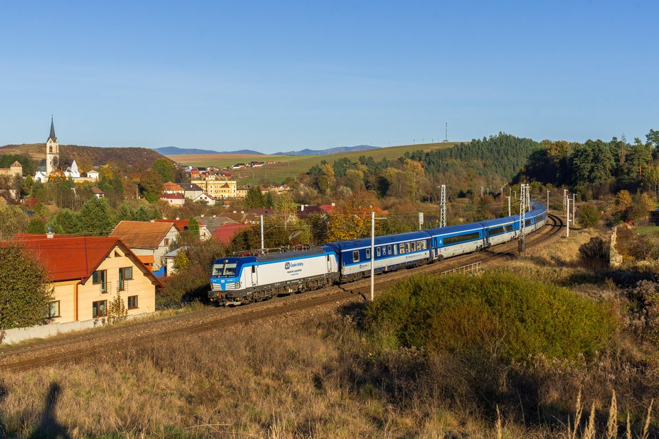 ČD (České dráhy): CD 193 566-7 - Markušovce, Slovakia