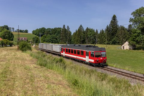 CJ (Chemins de fer du Jura): CJ Be 4/4 617 (La Cibourg, NE/CH)