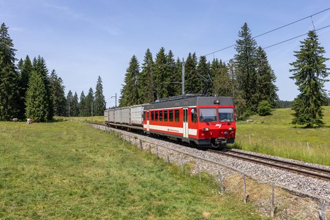 CJ (Chemins de fer du Jura): CJ Be 4/4 617 (Le Pied d'Or, BE/CH)