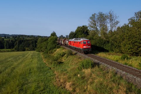 DB 233 127 at Seußen, BY, DE