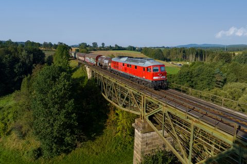 DB 233 127 at Seußen, BY, DE