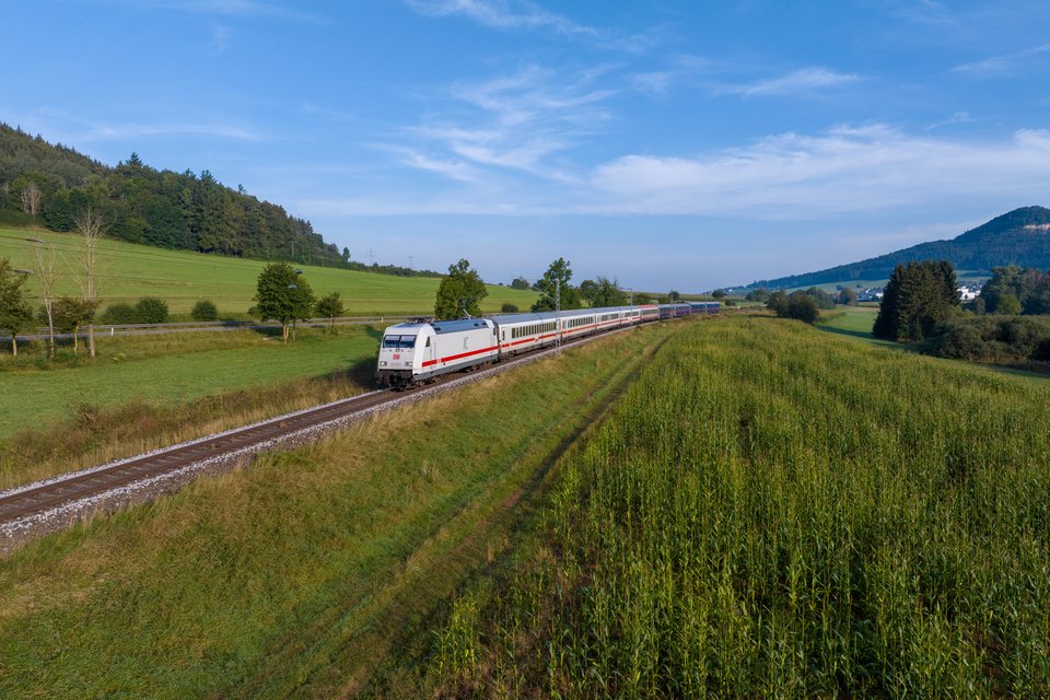 DB Fernverkehr: DB 101 013 - Rietheim-Weilheim, BW, DE