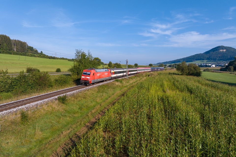 DB Fernverkehr: DB 101 135 - Rietheim-Weilheim, BW, DE