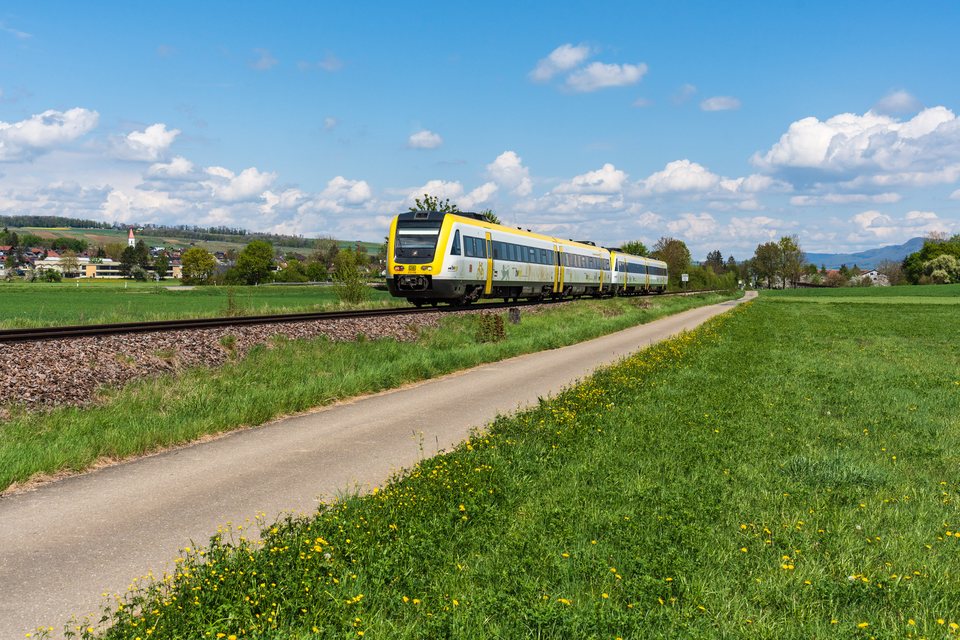 DB Regio 612 518 at Erzingen, BW, DE