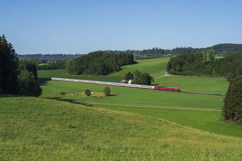 DB Regio: DB 218 415 + 406 - Bad Grönebach, BY (DE)
