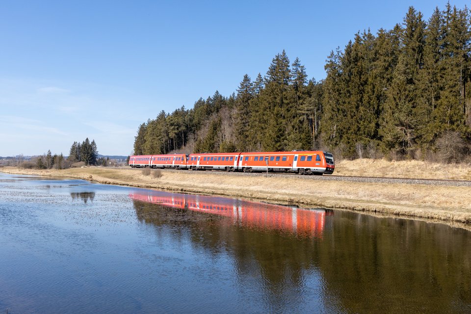 DB Regio: DB 612 575 (Ruderatshofen, DE)