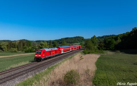 DB Regio: DB Br 245 006 + RE 3048 Friedrichshafen Stadt-BAD