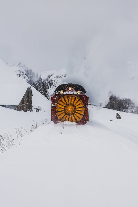 DFB (Dampfbahn Furka Bergstrecke): Fotofahrt R12 (Realp, CH)