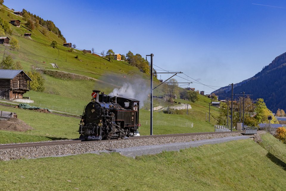 DFB (Dampfbahn Furka Bergstrecke): HG 3/4 4 / CH-Cumpadials