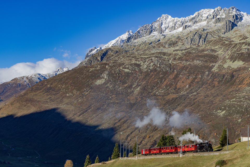 DFB (Dampfbahn Furka Bergstrecke): HG 3/4 4 / CH-Nätschen