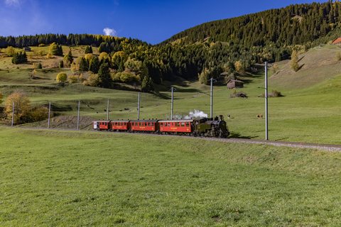 DFB (Dampfbahn Furka Bergstrecke): HG 3/4 4 / CH-Segnas