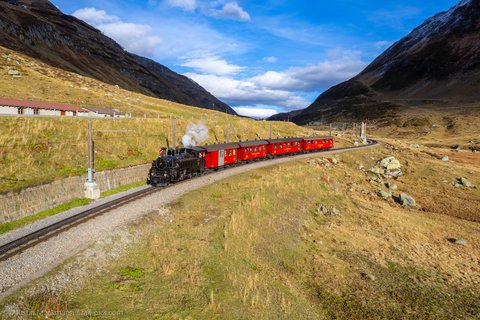 HG 3/4 4 (DFB (Dampfbahn Furka Bergstrecke)): DFB HG 3/4 Nr. 4 (Oberalppass, UR/CH)