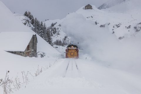 Xrotd R12, HG 3/4 4 (DFB (Dampfbahn Furka Bergstrecke)): Fotofahrt R12 (Realp, CH)