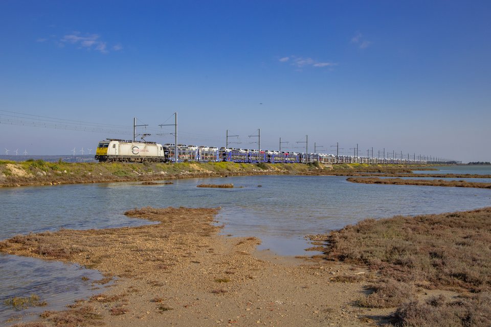 Euro Cargo Rail: BR 186 163 / FR-Leucate