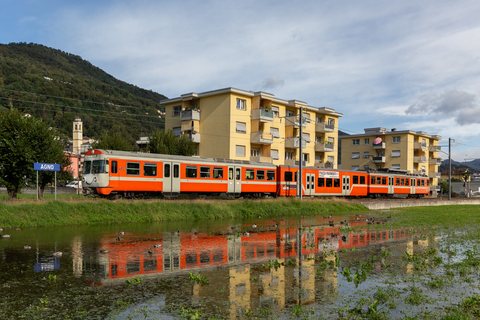 FLP (Ferrovia Lugano–Ponte Tresa): FLP Be 4/12 21 / Agno TI