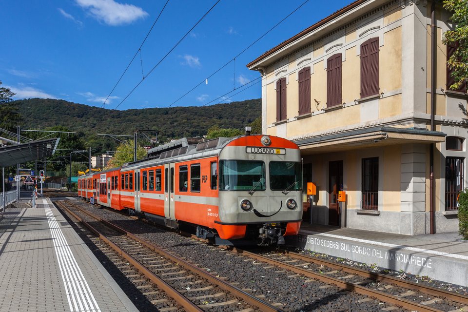 FLP (Ferrovia Lugano–Ponte Tresa): FLP Be 4/12 21 / Magliaso TI