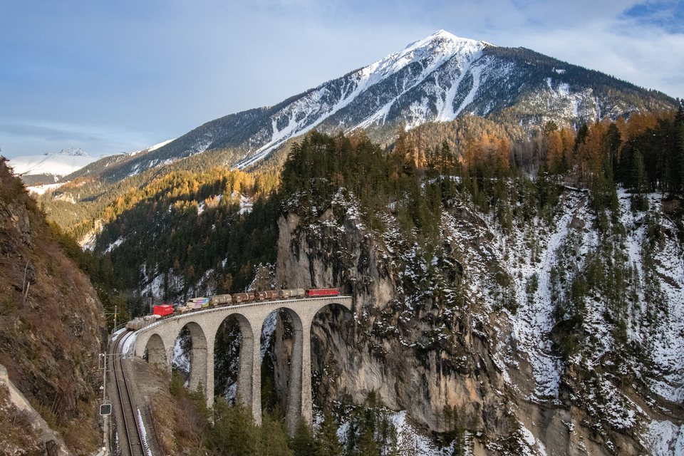 Ge 6/6 II: RhB Ge 6/6 (Landwasser Viadukt, GR/CH)