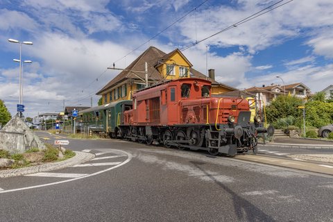 Historische Seethalbahn: De 6/6 15301 / CH-Ballwil