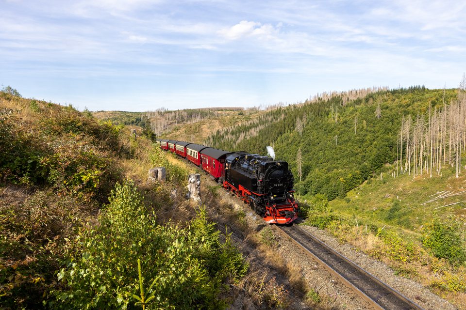 HSB (Harzer Schmalspurbahnen): HSB 99 234 (Drei Annen Hohne, ST/DE)
