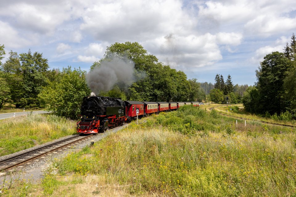 HSB (Harzer Schmalspurbahnen): HSB 99 234 (Drei Annen Hohne, ST/DE)