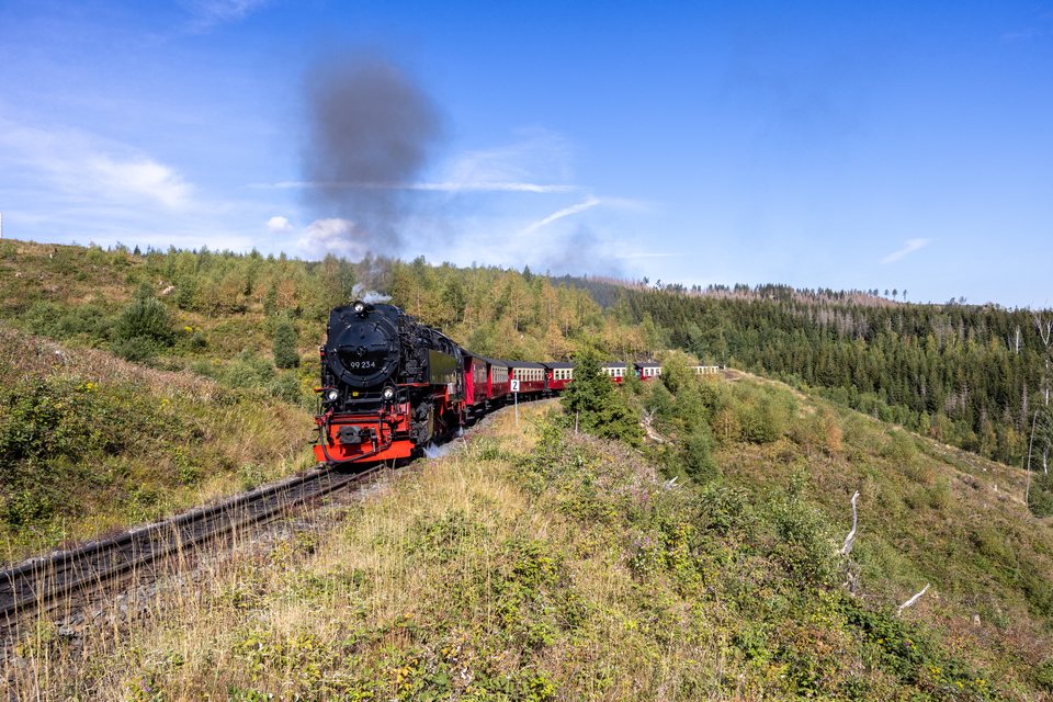 HSB (Harzer Schmalspurbahnen): HSB 99 234 (Drei Annen Hohne, ST/DE)
