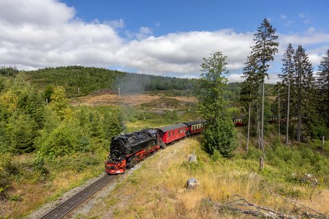 HSB (Harzer Schmalspurbahnen): HSB 99 234 (Drei Annen Hohne, ST/DE)