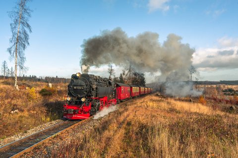 HSB (Harzer Schmalspurbahnen): HSB 99 7232-4 - Drei Annen Hohne ST/DE