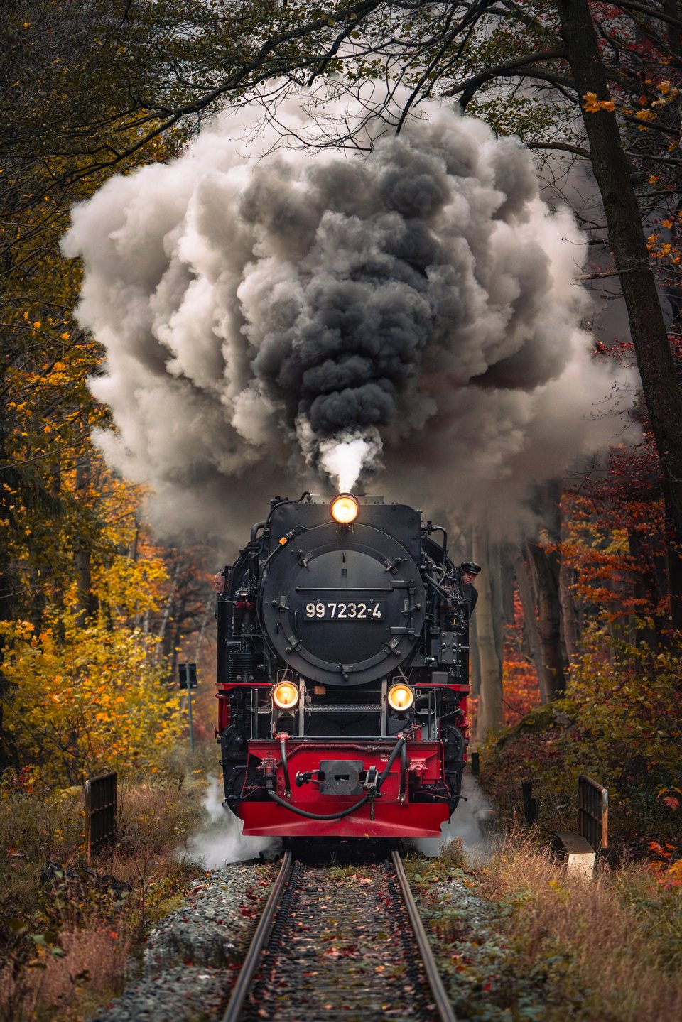 HSB (Harzer Schmalspurbahnen): HSB 99 7232-4 - Steinerne Renne Wernigerode ST/DE
