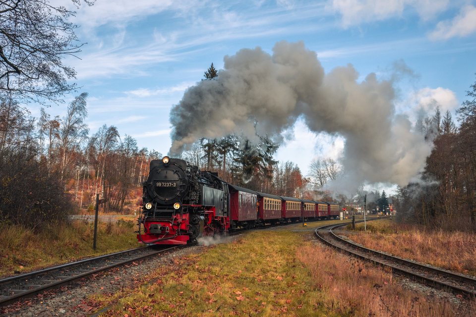 HSB (Harzer Schmalspurbahnen): HSB 99 7237-3 - Drei Annen Hohne ST/DE