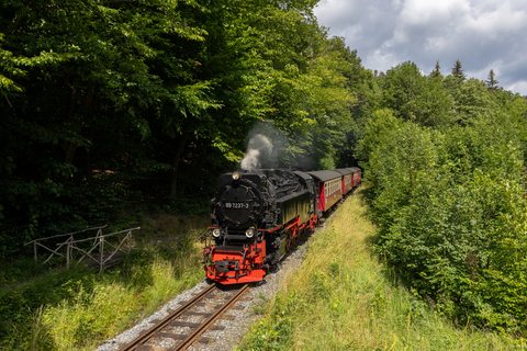 HSB (Harzer Schmalspurbahnen): HSB 99 7237 (Alexisbad, ST/DE)