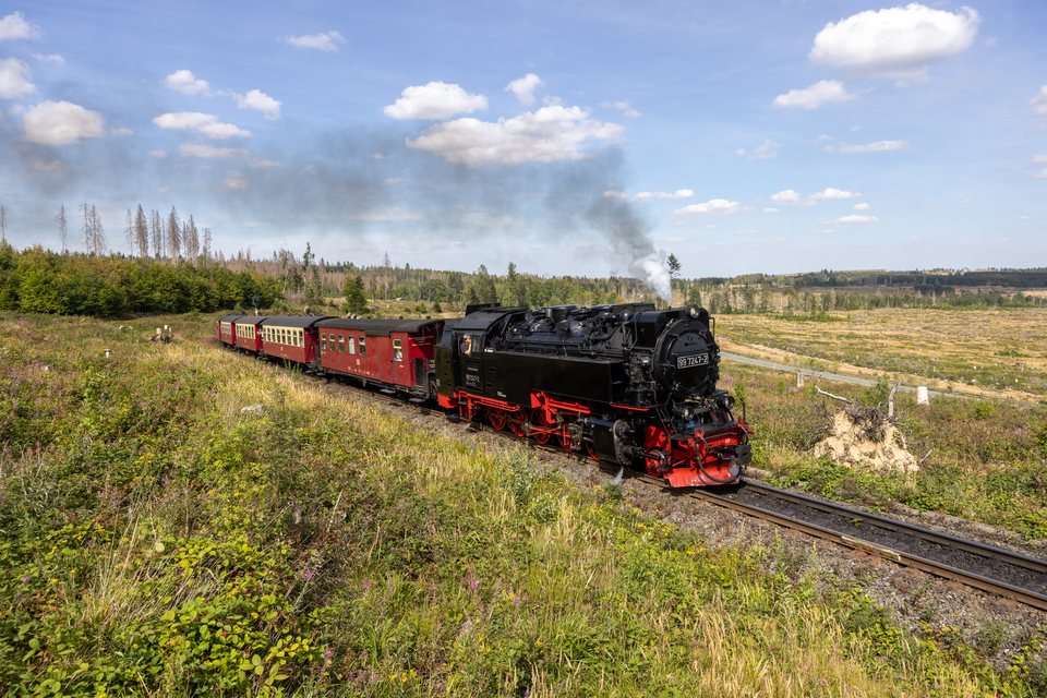 HSB (Harzer Schmalspurbahnen): HSB 99 7247 (Drei Annen Hohne, ST/DE)