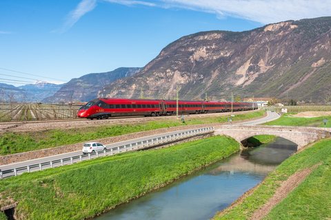 Italo ETR 675 017 at Ora / Auer Autonomous Province of Bolzano – South Tyrol Italy