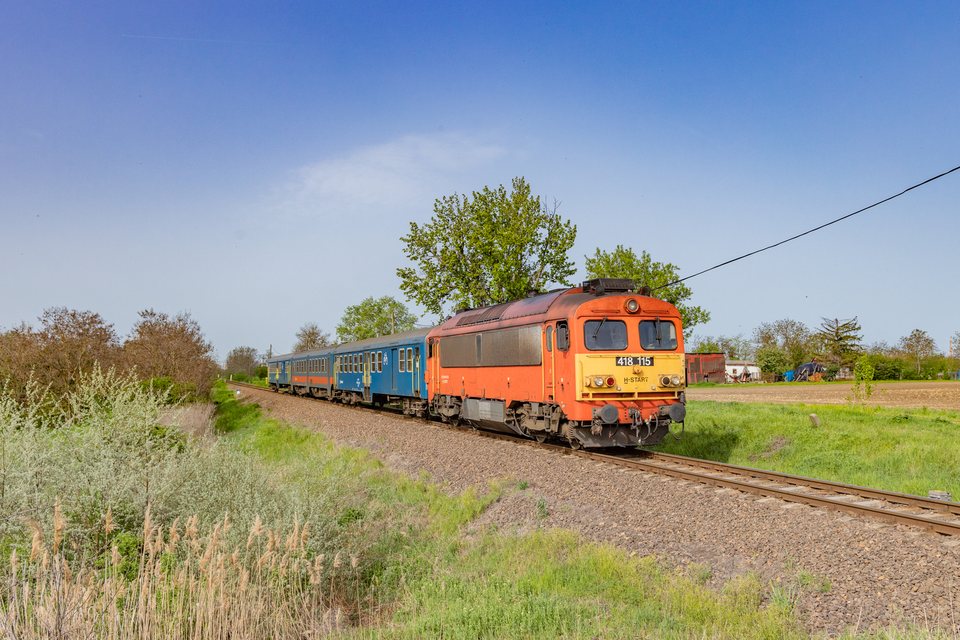 MAV: 418 115 / HU-Hódmezővásárhely