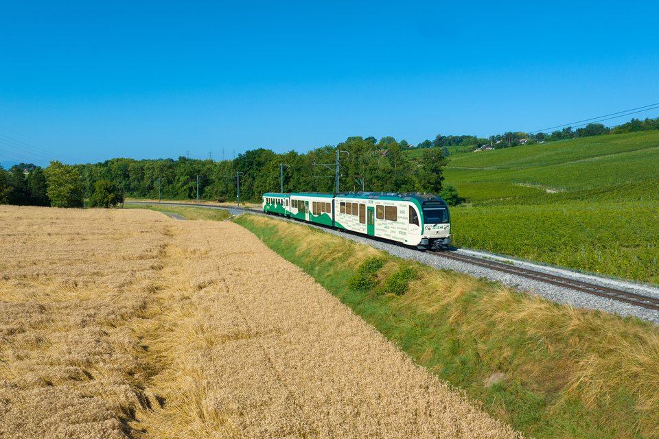MBC Be 4/4 31 at Vufflens-le-Château, VD, CH