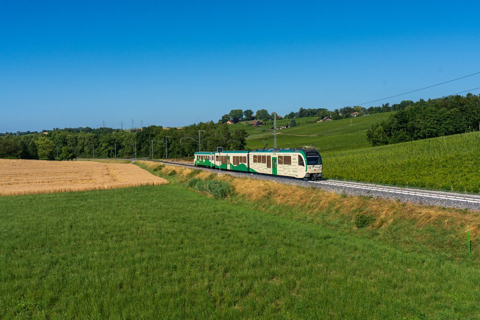 MBC Be 4/4 31 at Vufflens-le-Château, VD, CH
