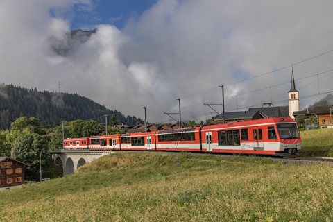 MGB (Matterhorn Gotthard Bahn): ABDeh 4/10 2013 / CH-Lax